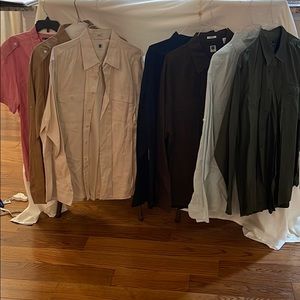 Gap dress shirts, six, buy all for $20!!!